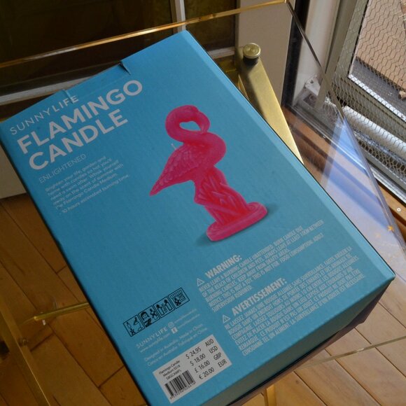 SunnyLife Flamingo Candle - Picture 6 of 10